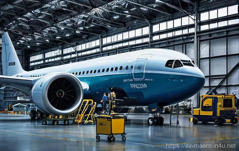 항공기 엔지니어 자격증 - **Prompt 1: The Aspiring Aviator's Workshop**
    "A diverse group of young vocational students, com...